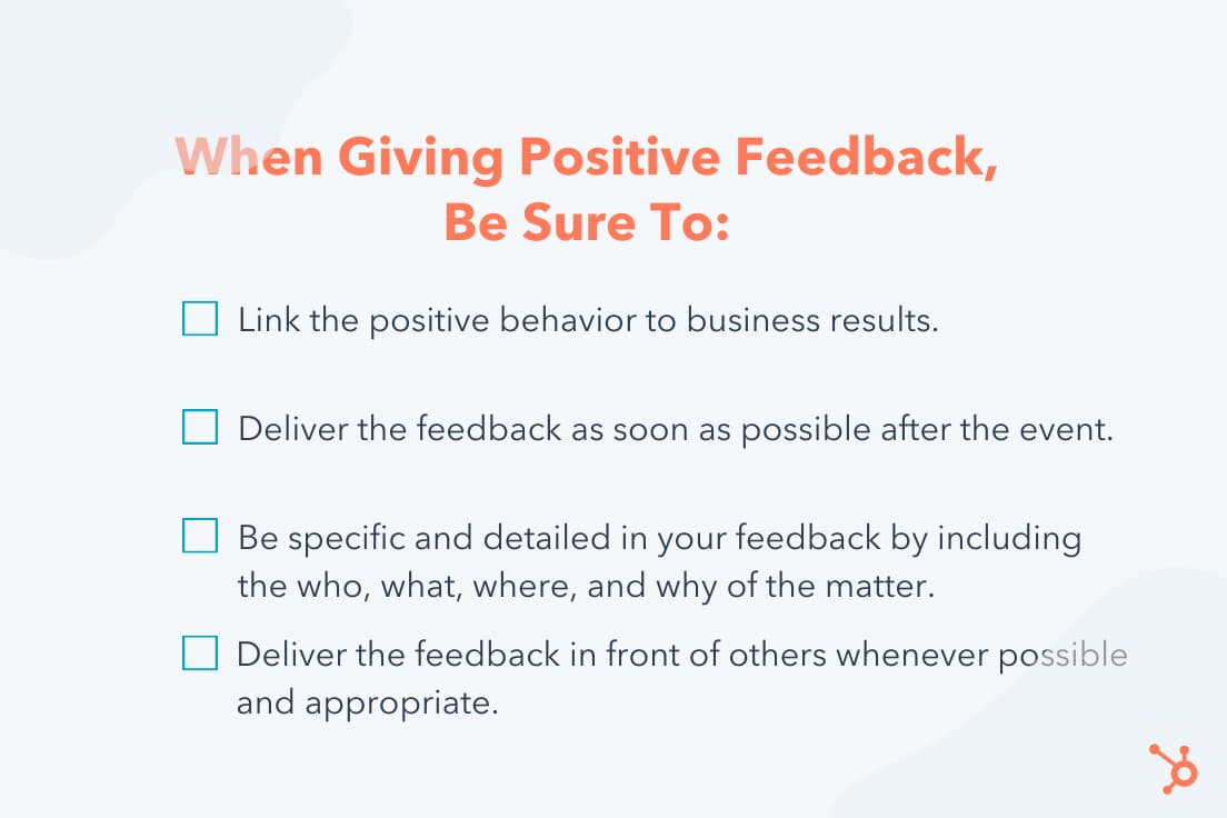 positive feedback examples on presentation